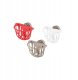 Portaverdura, karmid�o do klatki, dla ptak�w, 9,1x6,1x5,6 cm, mix kolor�w, luz 1