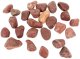 NB Minerals Kamienie polerowane Red Pebble 20-30 mm do akwarium terrarium, 5kg/OPAK 1