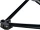 AIO FACTORY Legowisko kempingowe, dla psa, ciemnoszare/petrol, 88 � 32 � 88 cm, sk�adane 4