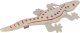 Salamandra, zabawka, dla psa, sk�rzana, 37 cm 2