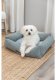 Viviana, legowisko, dla psa/kota, niebiesko/szare, 80 � 60 cm 8