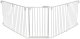 Barierka metalowa, z drzwiami, dla psa, bia�a, 62,5�300 � 76,5 cm 1