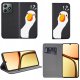 krainaGSM Etui do Realme C61 | C63 MAGNET WZORY CASE PORTFEL + SZKŁO 9H 3