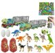 Kalendarz adwentowy dinozaury 2