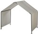 vidaXL Zadaszenie, dla psa, be�owe/czarne, 90 x 85 x 70 cm 2