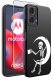 krainaGSM Etui do Motorola Moto G24 |G24 POWER |G04 |E14 WZORY |SILIKONOWE MATT SZKŁO 2