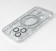 Etui do Apple iPhone 14 Pro BROKATOWE do MagSafe CLEAR CASE Szkło na ekran 4