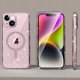 Etui do Apple iPhone 13 | 14 BROKATOWE do MagSafe CLEAR CASE Szkło na ekran 2