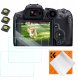 3x Zestaw Osłona Szkło 9H na Ekran i 3x Osłona na Zimną Stopkę do Canon EOS R6 II, R6, R7 / K&F Concept / SKU.2202 3