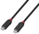 Kabel USB Lindy USB-C - USB-C 1 m Czarny (Cablu Lindy 1m Type C Male Black Line) 5