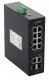 ISFG108 Switch przemysłowy PoE (8xPoE, 2
