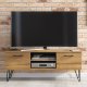 Szafka RTV Urban 120cm Loft Harpin ONE FURNITURE - Laminat Dębowy 1