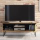 Szafka RTV Urban 120cm Loft Harpin ONE FURNITURE - Laminat Dębowy 2