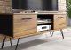 Szafka RTV Urban 120cm Loft Harpin ONE FURNITURE - Laminat Dębowy 4