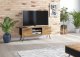 Szafka RTV Urban 120cm Loft Harpin ONE FURNITURE - Laminat Dębowy 5