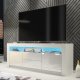 Szafka RTV Shine 160cm ONE FURNITURE - Biały Laminat & Połysk 1