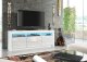 Szafka RTV Shine 160cm ONE FURNITURE - Biały Laminat & Połysk 4