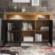 Komoda Aether 155cm RTV ONE FURNITURE - Laminat Dębowy & Czarny 7