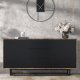 Komoda RTV Vista 140cm Loft ONE FURNITURE Laminat Brąz Rustrykalny 1