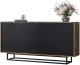 Komoda RTV Vista 140cm Loft ONE FURNITURE Laminat Brąz Rustrykalny 4