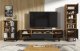 Szafka RTV Rift 200cm Loft ONE FURNITURE - Laminat Dębowy & Czarny 13