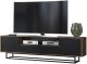 Szafka RTV Rift 200cm Loft ONE FURNITURE - Laminat Brąz Rustrykalny 4