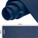 Eb Fit MATA FITNESS NBR ANTYPOŚLIZGOWA 183x61x1CM NIEBIESKA ENERO FIT 5