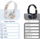 Słuchawki Bezprzewodowe FEEGAR AlphaBeat ANC Nauszne 65H Bluetooth 5.4 Mikrofon 5