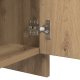 vidaXL Bufet 2 pcs dąb artisan 70 x 41 x 75 cm 3