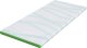 vidaXL Podkłady na materac Biały i zielony 100 x 200 cm 1