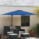 vidaXL Parasolka ogrodowa Niebieski azur 248.5 x 247.5 x 160 cm 1