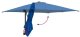 vidaXL Parasolka ogrodowa Niebieski azur 248.5 x 247.5 x 160 cm 3