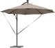 vidaXL Parasol banana na wysięgniku Ciemnoszary 294 x 294 x 248 cm 2