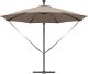 vidaXL Parasol banana na wysięgniku Ciemnoszary 294 x 294 x 248 cm 4