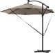 vidaXL Parasol banana na wysięgniku Ciemnoszary 294 x 294 x 248 cm 5