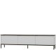 TV staliukas Asir 180x45,2x35 cm, baltas 1