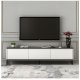 TV staliukas Asir 180x45,2x35 cm, baltas 3