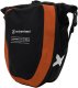 Sakwy EXTRAWHEEL WAYFARER czarno-czerwone 50L (2x25L) PREMIUM CORDURA 3