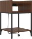 vidaXL Szafki nocne z półką 2 pcs brązowy dąb 40 x 40 x 61 cm (859479) 3