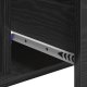 vidaXL Bufet Czarny dąb 60 x 31 x 70 cm Materiał drewnopochodny 2