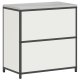 vidaXL Szafka do przechowywania w kuchni Biały 60 x 50 x 92 cm Stal (874983) 3