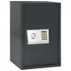 vidaXL Sejf elektroniczny z półką Ciemnoszary 40x35x60 cm Stal 1