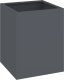vidaXL Doniczka ogrodowa Antracyt 50 x 32 x 40 cm 1