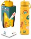 Brosky Pattern Stalowa butelka na wodę w kolorze żółtym 680ml 2