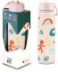 Brosky Pattern Stalowa butelka na wodę w kolorze różowym 680ml 2