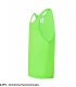 TSUALBCH - Sportowo-plażowy t-shirt bez rękawków - limonkowy fluorescencyjny XL 6