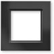 Homematic IP Glasrahmen   1-fach, schwarz 1