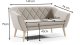 Sofello Sofa Skandynawska 2 osobowa GLORIA styl skand manila 02 3