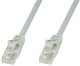 Patchcord Cat6 UTP 1,5m 100% CU szary 1