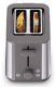 Toaster PurShine HT 1510 GY(edelstahl/grau, 900 Watt, für 2 Scheiben Toast) 2